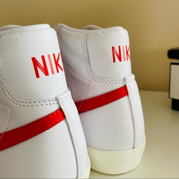 New Nike blazer mid leather sneakers shoes - Picture 7 of 8
